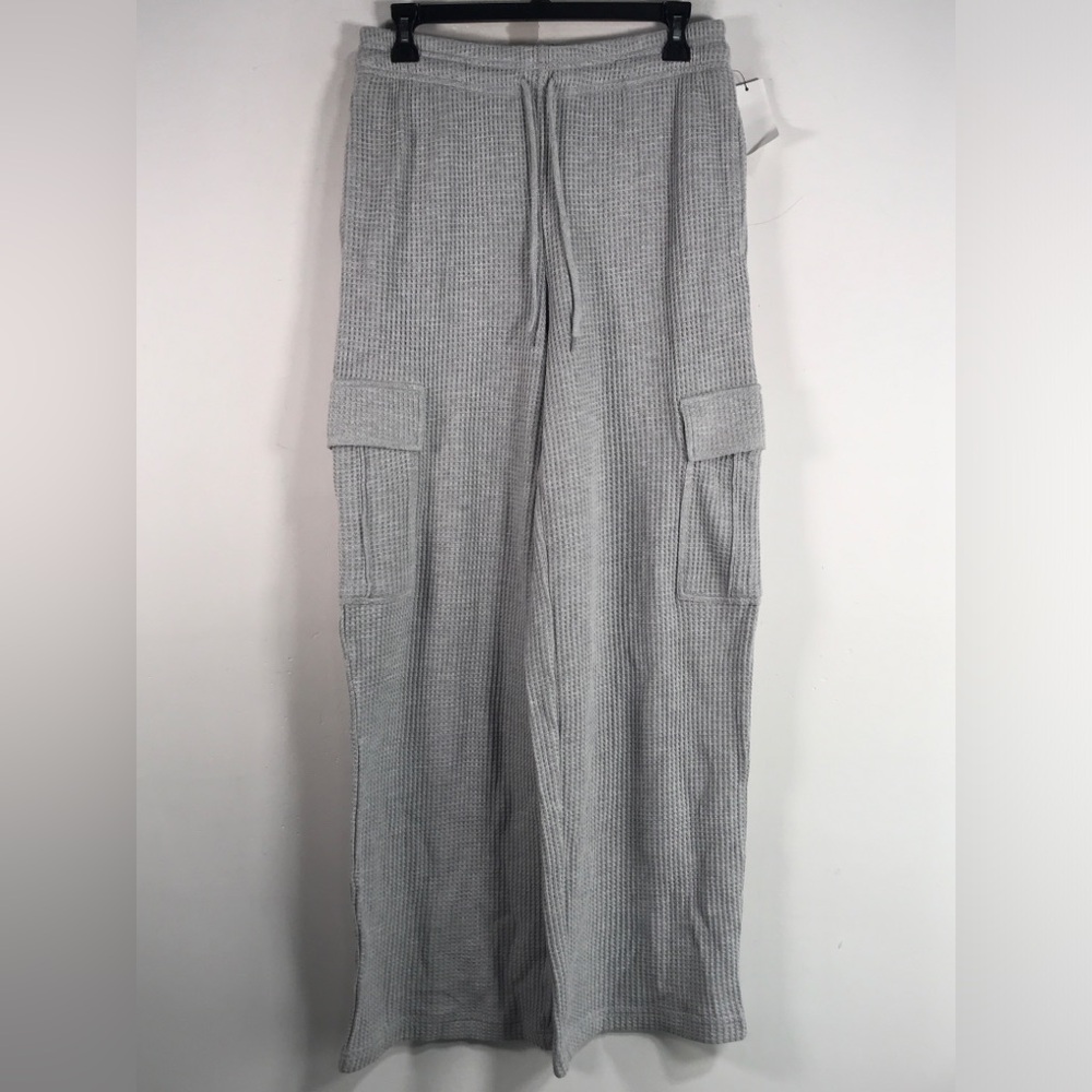 Zumiez Free World Nola Waffle Cargo Pant, Women' Size S - Grey